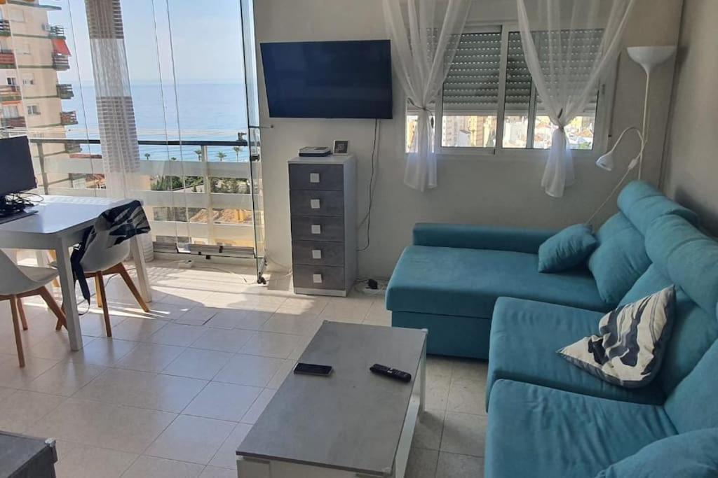 Apartamento Con Terraza A Pie De Playa Benalmádena Kültér fotó